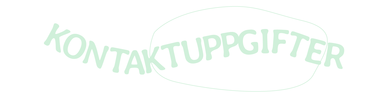Kontaktuppgifter.